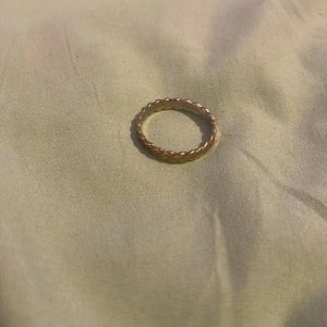 Small gold ring